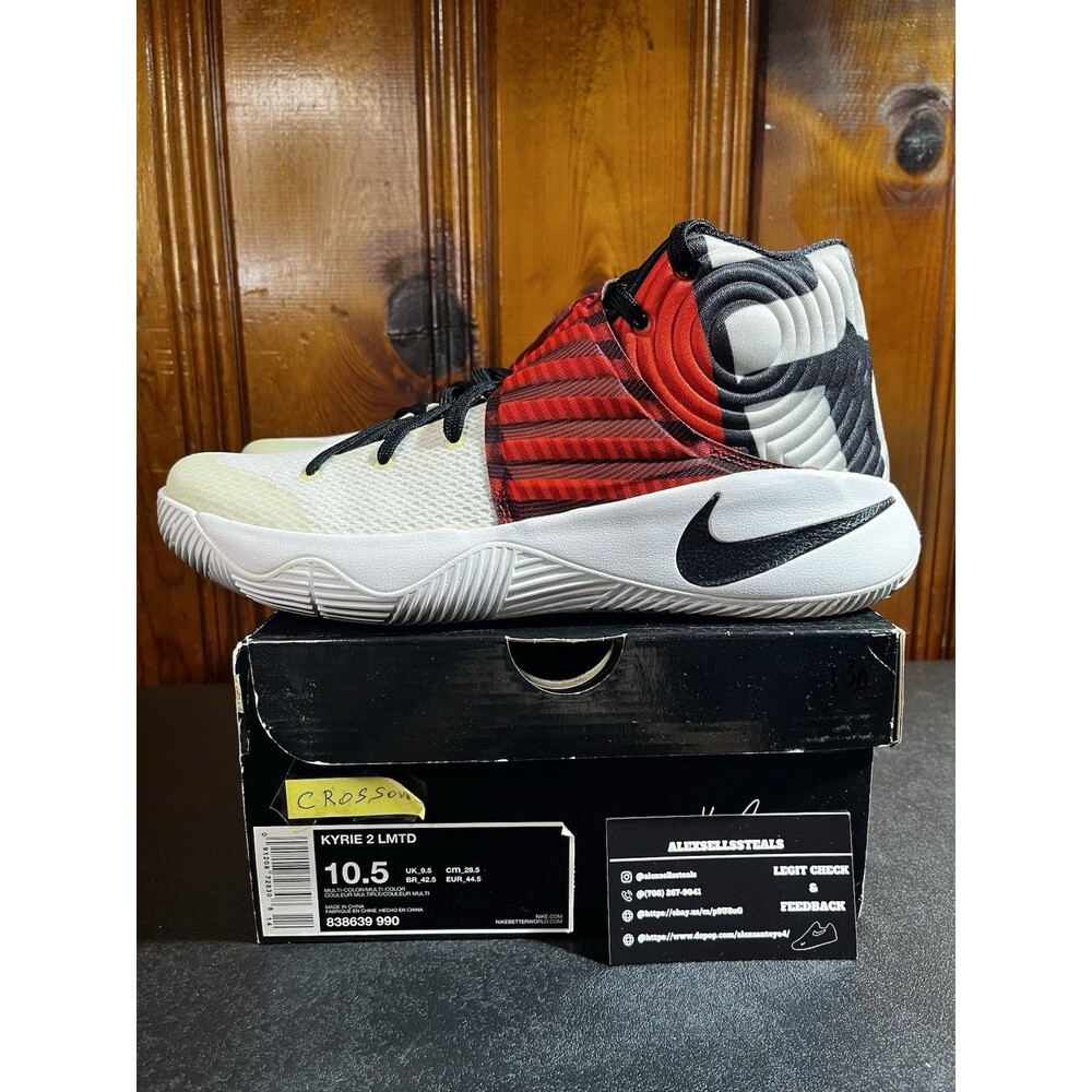 Nike Kyrie 2 Irving Crossover White / Multicolor Orange (838639990) Size 10.5
